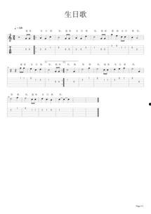 吉他生日歌视频教程,轻松学会弹唱经典旋律